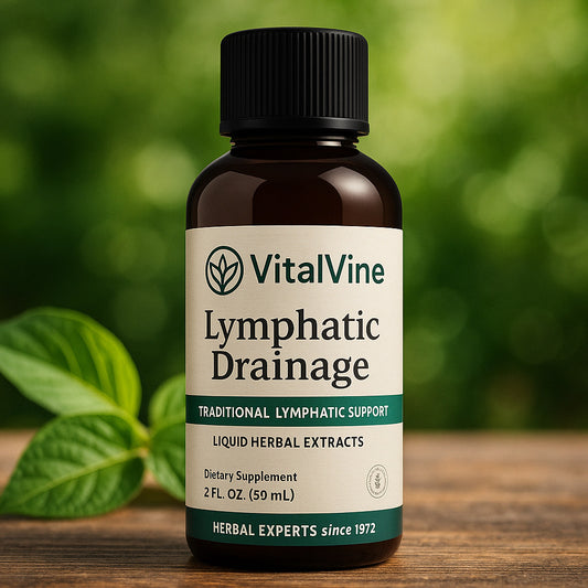 VitalVine Lymphatic Drainage – Herbal Detox Drops